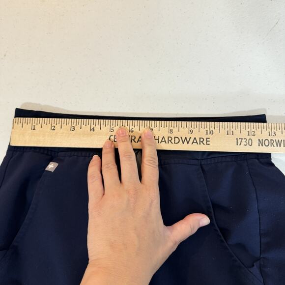 FIGS Zamora 2.0 Jogger Scrub Pants Sz XXS Navy Blue W18SW2005 - Picture 8 of 11
